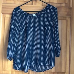 HM sheer blouse